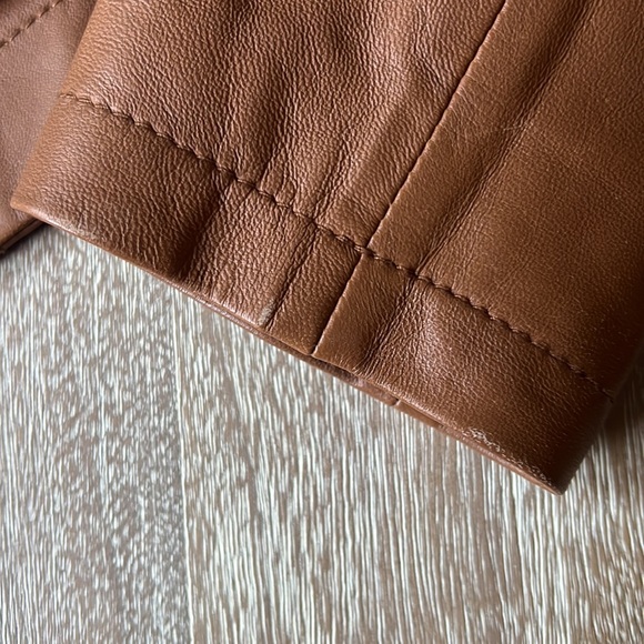 HH haute hippie Leather Jacket Size L - Picture 15 of 16